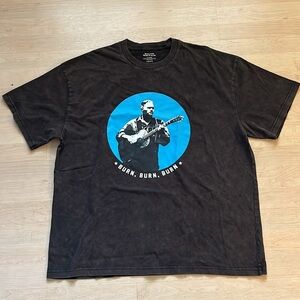 ZACH BRYAN BLUE DOT BURN BURN BURN OFFICIAL TOUR TEE 2023